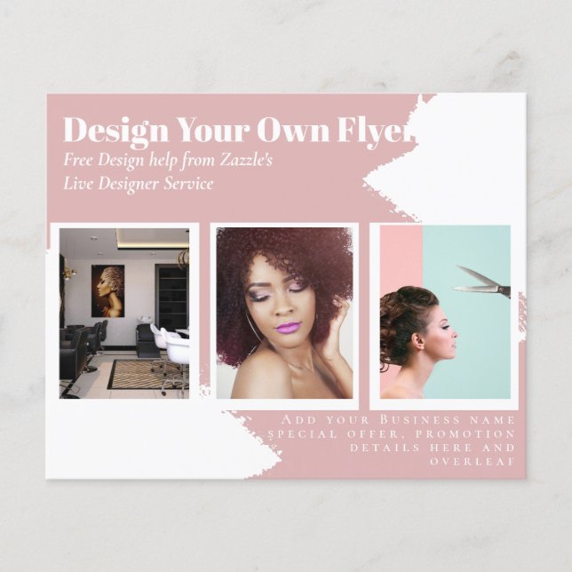 ROSA för Abstrakt av BUDGETFRIA mallar för FRIE de Flygblad (Framsidan)