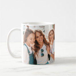  rosa för bästa vänner - fotoskript, elegant kaffemugg