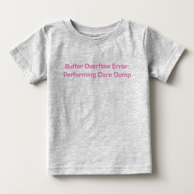 Rosa för buffertspill tee (Framsida)