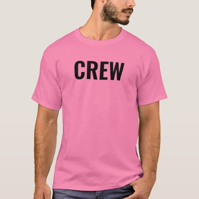 Rosa för dubbla Sida vid utformning av mall Person T Shirt (Framsida)