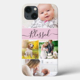 Rosa för färgade foto-Mamma-minnen i familjen