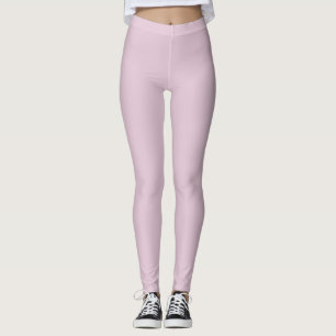 Rosa för fast färg-blek leggings