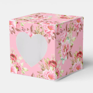 Rosa för favoritboxar för part presentaskar