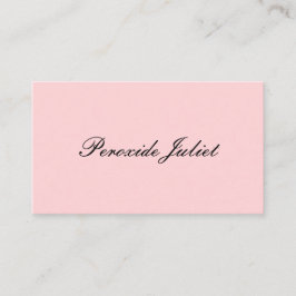  Rosa för Fullt Namn Visitkort