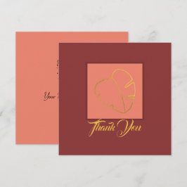 Rosa för Lila av den klassiska Eleganten i Guld Tack Kort