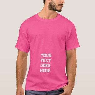 Rosa för manar Modern Template Wow Distress Text T Shirt