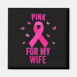 Rosa för min internationella dag för bröstcancer ( magnet