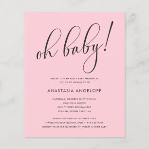  Rosa för modern skript Flygblad