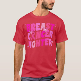 Rosa för ökad medvetenhet om bröstcancer hos kvinn t shirt