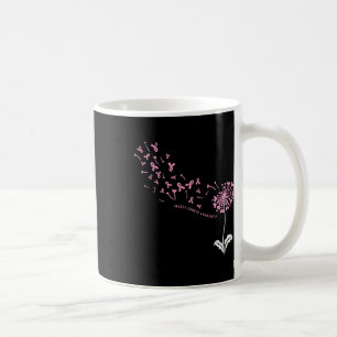 Rosa för ökad medvetenhet om bröstcancer Ribbon Su Kaffemugg