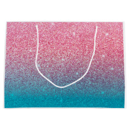 Rosa för övertoning i glitter