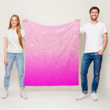 Rosa för övertoning i glitter