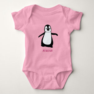rosa för Personlig av söt penguin T Shirt
