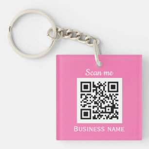 Rosa för QR-Logotyp - Professionell - Girly