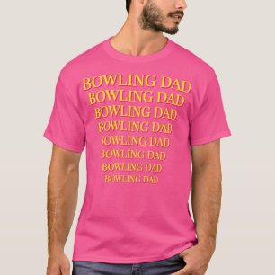 Rosa för större och mindre utskrift av Pappa T Shirt