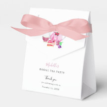 Rosa för vattenfärgen Möhippa Tea Party Tack