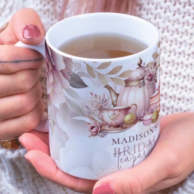 Rosa för vattenfärgsprogram Möhippa Te Shower past Jumbo Mugg (Skapare uppladdad)