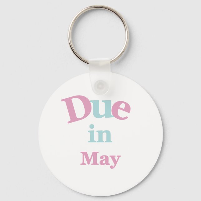 Rosa förfaller i maj nyckelring (Framsida)