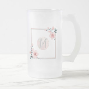  Rosa, första Ram Frostat Ölglas
