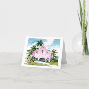 Rosa Fort Myers Beach Cottage (tack för ditt kort) Tack Kort