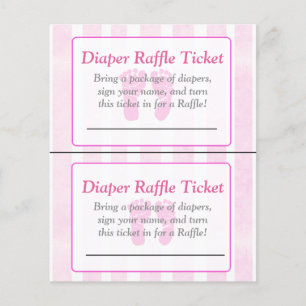 Rosa Fotavtryck De bästa babyduschspelen Flygblad