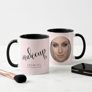 Rosa Foto MUA Elegant Kaffe Mugg