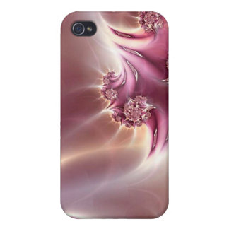 Rosa Fractal Juvelry Speck iPhone 4 Case Fodral