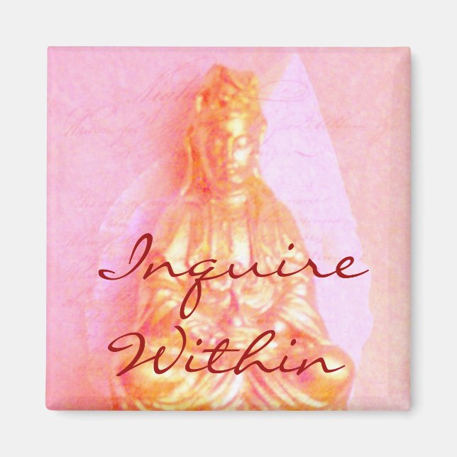 Rosa - Fråga inom magnet (Framsidan)