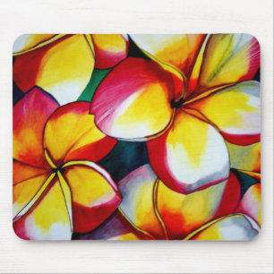Rosa Frangipani-blomman av Sacha Grossel Art Musmatta