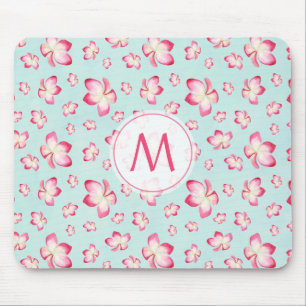 Rosa Frangipani Monogram Aqua Musmatta