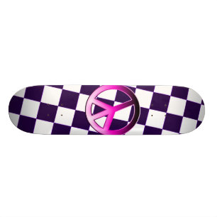 Rosa fred skateboard bräda 21,5 cm