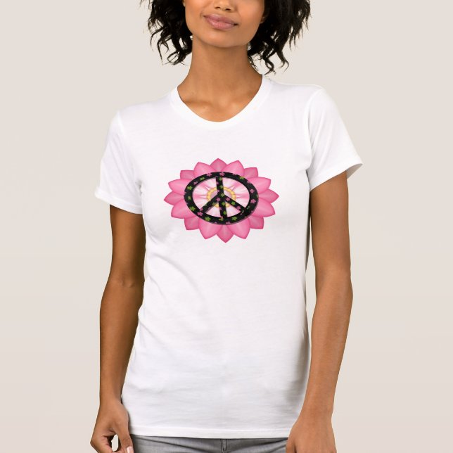 Rosa fred t shirt (Framsida)