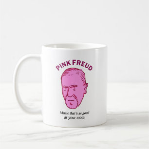 Rosa Freud Funny Music Psychology Pun Mugg