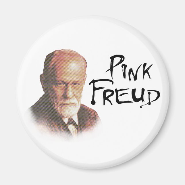 Rosa Freud Magnet (Framsidan)