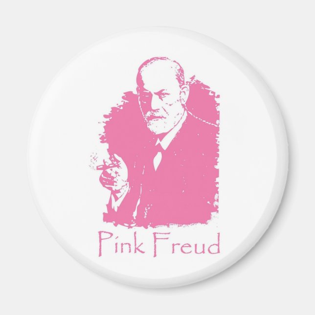 Rosa Freud Magnet (Framsidan)