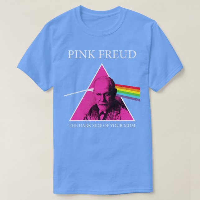 Rosa Freud Mörk sida om Mamma T Shirt (Design framsida)