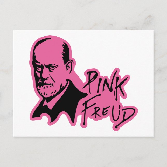 ROSA FREUD Psychoanalysis Ljud Edition Vykort (Framsida)
