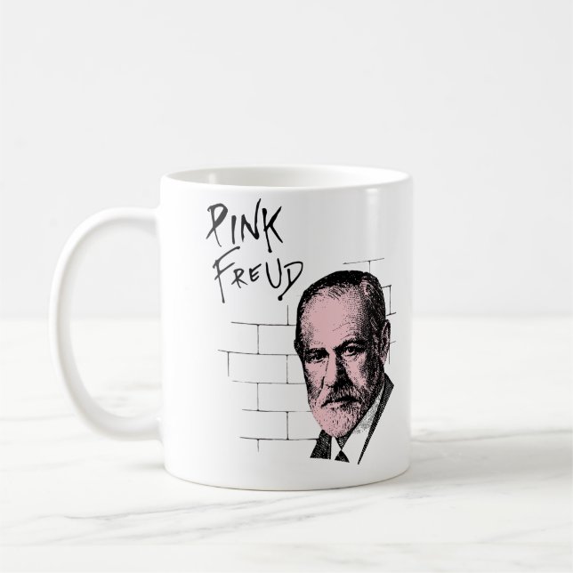 Rosa Freud Sigmund Freud Kaffemugg (Vänster)
