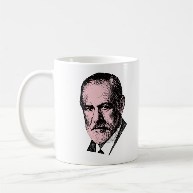 Rosa Freud Sigmund Freud Kaffemugg (Vänster)