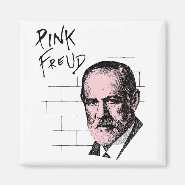 Rosa Freud Sigmund Freud Magnet (Framsidan)