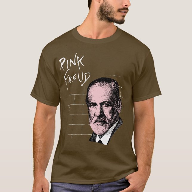 Rosa Freud Sigmund Freud T-shirt (Framsida)