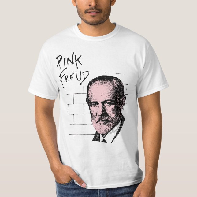Rosa Freud Sigmund Freud T-shirt (Framsida)
