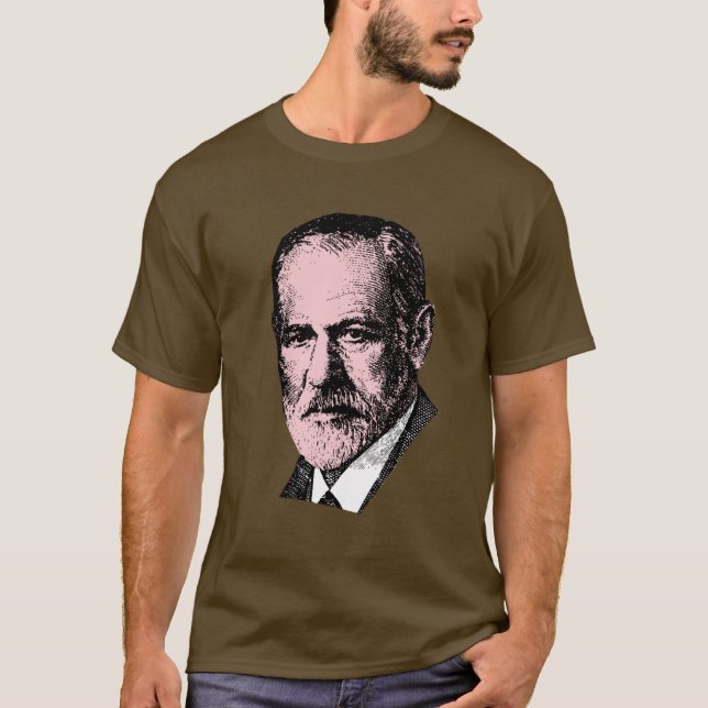 Rosa Freud Sigmund Freud T-shirt (Framsida)
