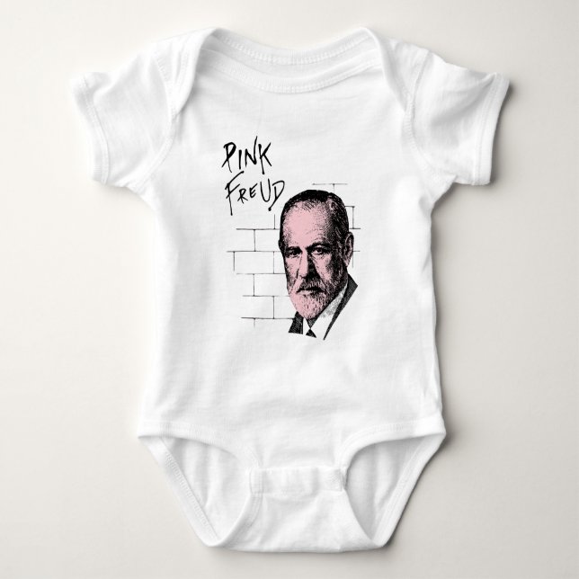 Rosa Freud Sigmund Freud T-shirt (Framsida)