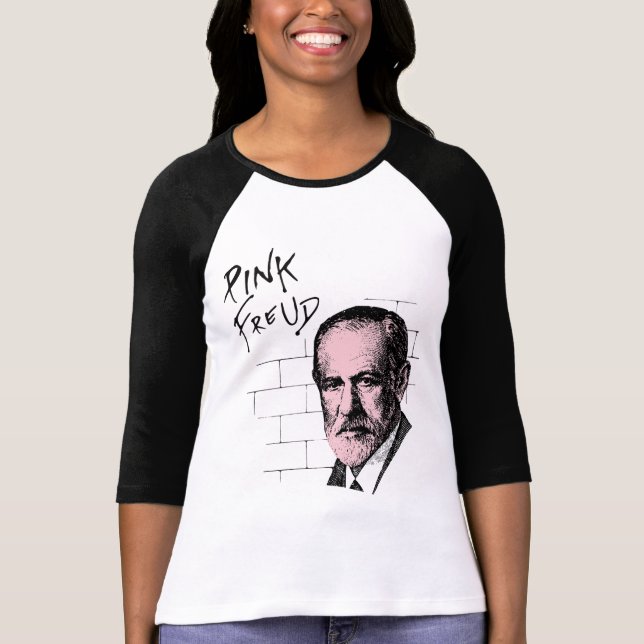 Rosa Freud Sigmund Freud T-shirt (Framsida)