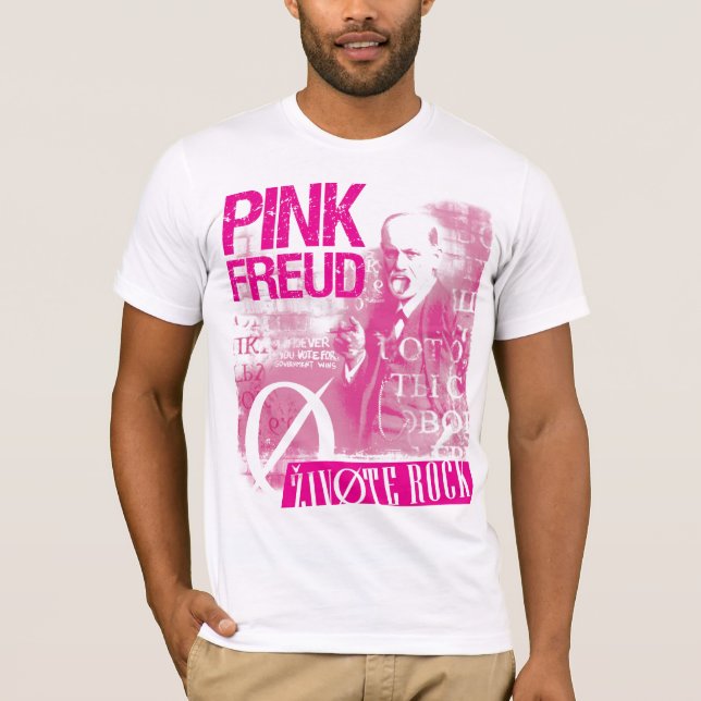 Rosa Freud T-shirt (Framsida)