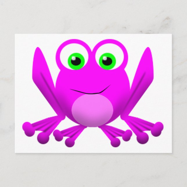 ROSA FROGGY VYKORT (Framsida)