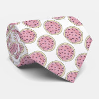 Rosa Frosted Sugar Cookie Cookies Sprinkles Tie