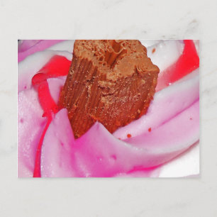 Rosa Frosting and Flake Vykort