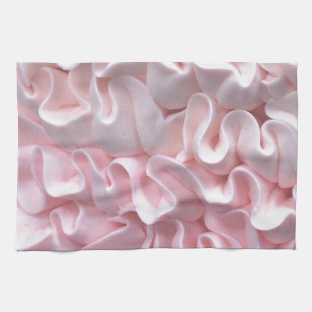 Rosa Frosting i köket Kökshandduk (Horisontell)